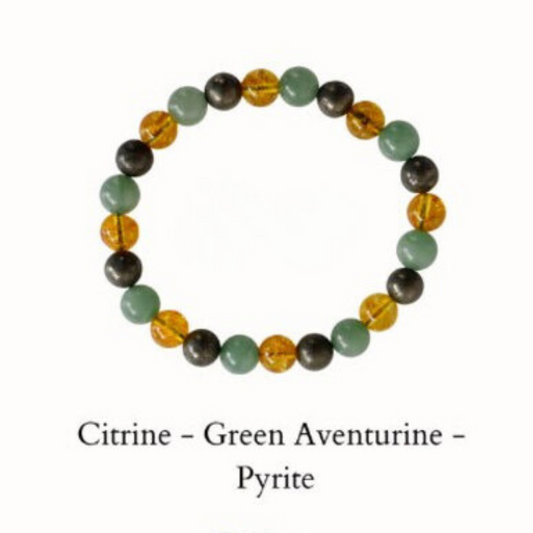 AAA+ Business Growth & Money Attraction 8MM Beaded Bracelet