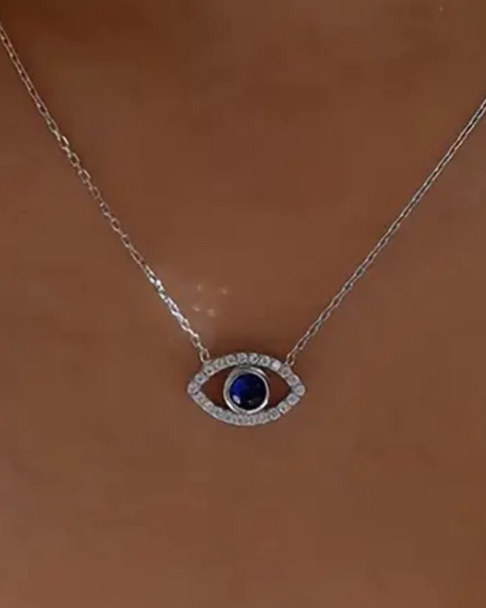 Evil Eye Pendant in 925 Sterling Silver – Protection & Elegance in One