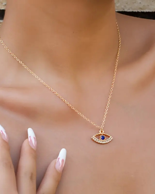Evil Eye Pendant in 925 Sterling Silver – Protection & Elegance in One