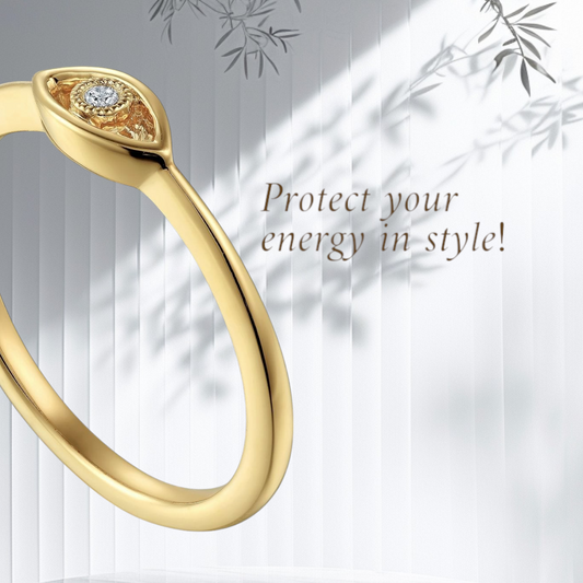Evil Eye Ring in 925 Sterling Silver – Protection & Elegance in One.