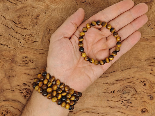 AAA+ Tiger Eye  Dainty Bracelet