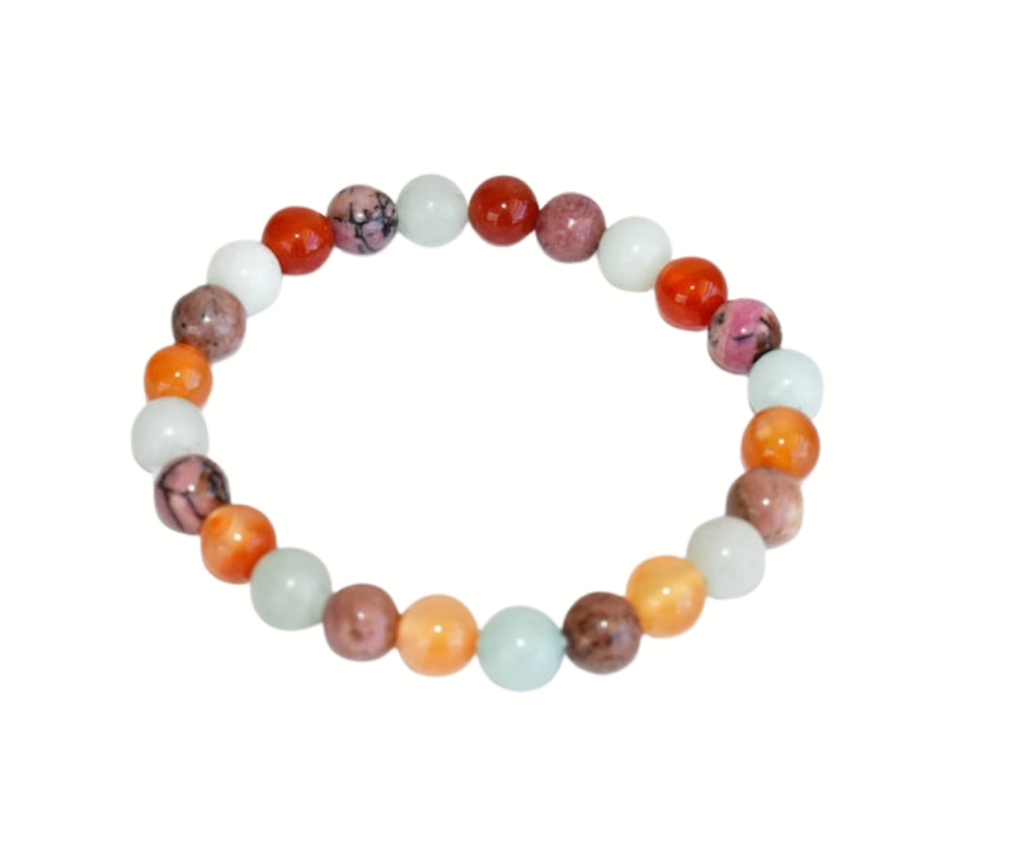 Cancer Zodiac Gemstones Bracelet – Nurture, Balance &amp; Emotional Strength ♋︎