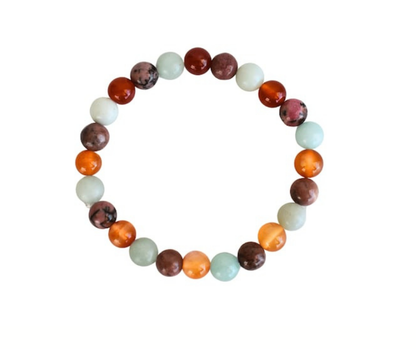 Cancer Zodiac Gemstones Bracelet – Nurture, Balance &amp; Emotional Strength ♋︎