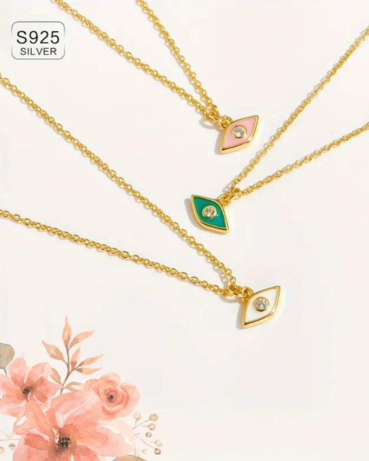 Evil Eye Pendant in 925 Sterling Silver – Protection &amp; Elegance in One