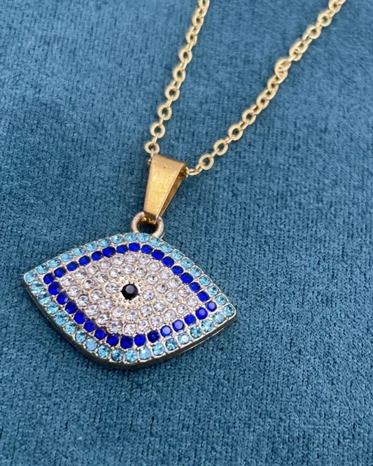 Evil Eye Pendant in 925 Sterling Silver – Protection &amp; Elegance in One