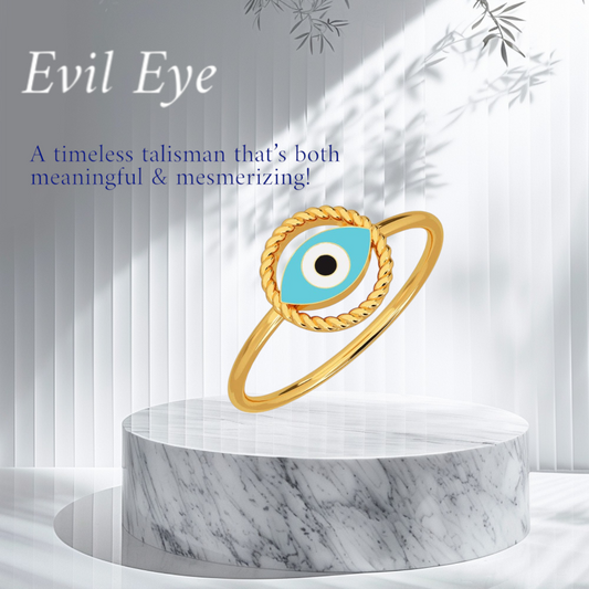 Evil Eye Ring in 925 Sterling Silver – Protection & Elegance in One.