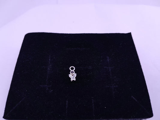 Natural Smokey Quartz Tiny Butterfly Pendant